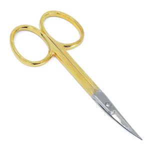 Ciseaux à ongles Maryam Enterprises Pakistan Ciseaux à pointes fines Lame incurvée extra fine Ciseaux super minces dénature l'industrie - Product Image 2