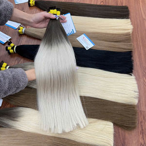 Extensiones de cabello Remy vietnamita crudo de alta calidad 100% Buen paquete a granel Precio al por mayor Lo mejor de la fábrica - Product Image 5