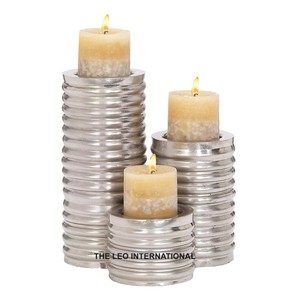 Candelabro Moderno Clásico de Hierro Geométrico, Portavelas de Metal para Decoración de Interiores del Hogar y Actividades Religiosas - Product Image 5