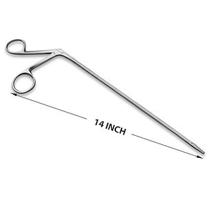 Forceps chirurgicaux pour biopsie nasale et auriculaire, approuvés CE, instrument chirurgical manuel en acier inoxydable argenté, instruments chirurgicaux - Product Image 3