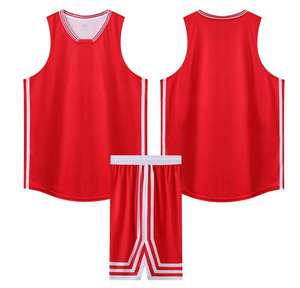 ชุดบาสเก็ตบอลแบบแห้งเร็ว สวมใส่สบาย สำหรับชุดฝึกซ้อมสีตามสั่ง ผลิตจากโรงงาน คุณภาพดี - Product Image 2