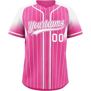 Jersey de béisbol que absorbe la humedad, camiseta de softbol con botones para jóvenes, malla de secado rápido, diseño personalizado, aparejos bordados, Sarga de EE. UU. - Product Image 1