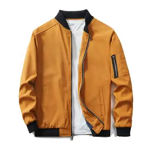 Vestes et manteaux pour hommes Bomber pour hommes personnalisé 2023 Nouveau design Vêtements d'extérieur Streetwear décontracté Vestes pour hommes - Product Image 1