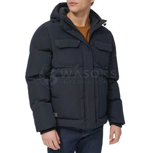 Veste matelassée pour homme, légère et chaude, veste d'hiver, vêtements de plein air actifs, vêtements tendance streetwear - Product Image 4