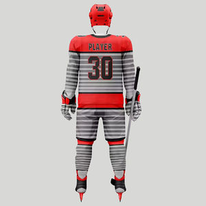 Conjuntos de Jersey y Pantalones de Hockey sobre Hielo de Primera Calidad, Fabricación en Fábrica, Precio al por Mayor, Uniforme de Hockey sobre Hielo, Servicio OEM - Product Image 2