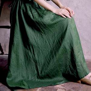 เดรสวินเทจยาวทรงตรงคอวีแขนยาวทรงตรงสำหรับผู้หญิงใหม่ฤดูใบไม้ผลิฤดูร้อน - Product Image 2