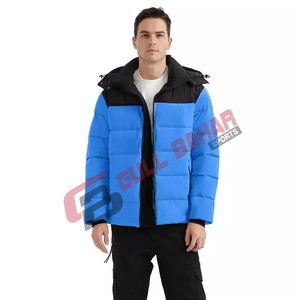Chaqueta de Invierno para Hombre con Logotipo Personalizado de Alta Calidad, Servicio OEM, Cuello Alto, Estilo Urbano, Impermeable, Transpirable, Venta al Por Mayor - Product Image 3