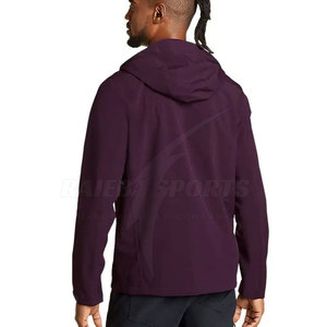 New Design Men's <b>Winter</b> Outdoor Jacket with Stand Collar High Performance Waterproof Canvas Fabric - Product Image 2