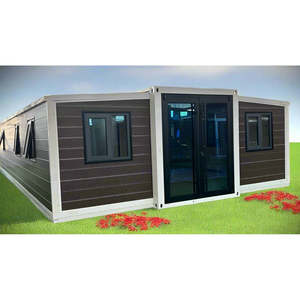 บ้านคอนเทนเนอร์แบบขยายได้ Vista Bode 40' 3 ห้องนอน ห้องน้ำพร้อมอ่างอาบน้ำ ห้องครัว ห้องนั่งเล่น (775 ตารางฟุต) - สำหรับบ้าน ซูเปอร์มาร์เก็ต สำนักงาน อาคาร - Product Image 1