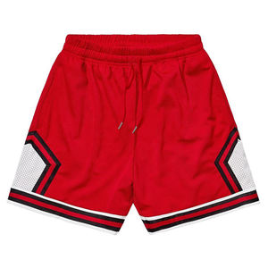 Personalizado de doble capa de sublimación 100% poliéster Streetwear baloncesto personalizado malla pantalones cortos hombres - Product Image 3