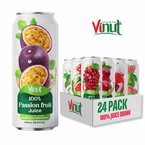 Jus de fruit de la passion Vinut 100% pur, 500 ml, sans sucre ajouté, fraîchement pressé - Product Image 1