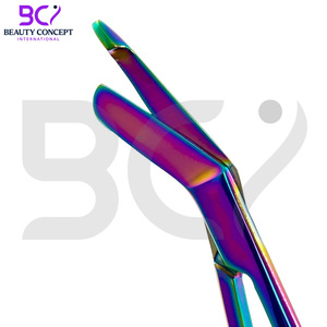 Tijeras Quirúrgicas de Acero Inoxidable Multicolor Arcoíris de 3.5 cm de Beauty Concept International, Instrumento Quirúrgico con Certificación CE - Product Image 6