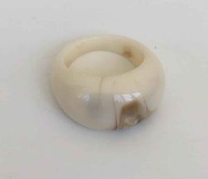 Resin Acrylic Rings Round Shape Handcrafted Love Ring Women Party Jewelry Wholesale Supply for Best Price - Product Image 5