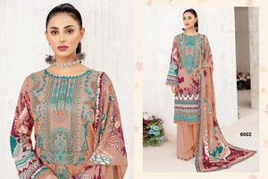 ชุดเดรสยาวสไตล์ชนเผ่าผ้าฝ้ายแท้คอลเลกชั่นเย็บปักลายอินเดียและปากีสถาน - Product Image 4