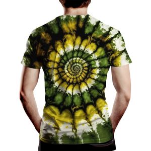 Camisetas de gimnasio informales con estampado personalizado para hombre, camisetas de algodón 100%, diseño teñido anudado, ropa deportiva - Product Image 5