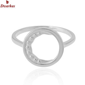 Anillo liso de Plata de Ley 925 de estilo simple al por mayor disponible para compra a granel stock listo - Product Image 2