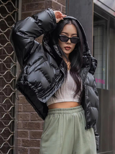 Veste matelassée à capuche oversize camouflage de qualité supérieure pour hommes, veste d'hiver chaude, matelassée, imperméable, coupe-vent de haute qualité - Product Image 2