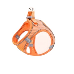 Reflective Polyester Animal Pattern Leash and Harness Set for Dogs Adjustable & Durable Nylon Mesh Pet Leash From Vietnam - Product Image 2