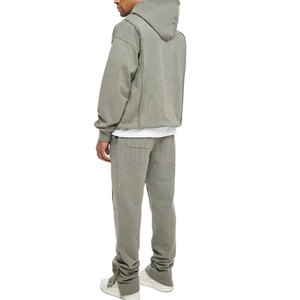 Survêtement à épaules tombantes le plus populaire pour hommes, sur mesure, respirant, nouveau style, col à capuche, taille personnalisable pour l'hiver - Product Image 3