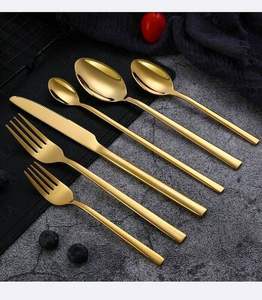 Couverts en cuivre poli pur avec le plus grand design et le plus grand ensemble de 4 matériaux pour les restaurants plats et les hôtels utilisent des séries au meilleur coût - Product Image 2