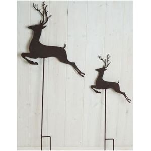 Cerf nordique en bois, décoration de noël de haute qualité pour la maison, décoration suspendue pour la fête du nouvel an, fabriqué en inde - Product Image 5
