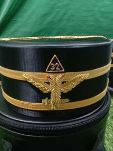 หมวกปักมงกุฎสีดำรูปพระราชพิธีแบบสก๊อต32ND - Product Image 3