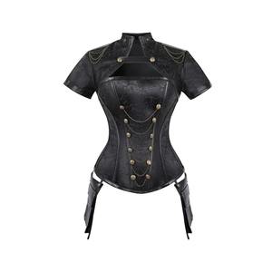 2024 Logo personnalisé impression femmes corset en cuir body léger meilleur Design Shaper OEM ODM prix pas cher - Product Image 3