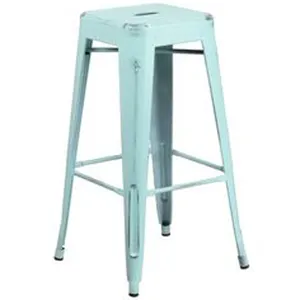 Trend ing Metal Nesting Cafe Antike blaue Hocker Detail Hot Selling Beistell tische Holz Akzente Handgemachte Küchenmöbel