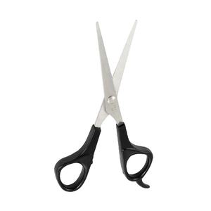 Ciseaux de coiffure professionnels Obexa OBS-3499 pour droitiers, lame en acier inoxydable de 6,7 pouces, poignée en plastique noir et caoutchouc, pliables, taille moyenne - Product Image 2