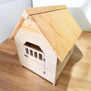 Moderno Versatile cane in legno massello e gabbia per animali domestici per interni/esterni giochi e casa di stoccaggio con motivi animali in legno massello mobili per animali - Product Image 6