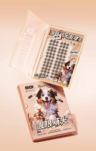 Eyelash Factory Custom Packaging Logo Animal Series Big Eyes Natural Daily Look 72 Clusters Diy Wispy <strong>Idol</strong> <strong>Lashes</strong> OEM/ODM - Product Image 6