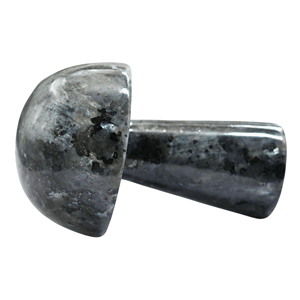 Larvikite champignon cristal naturel sculpture pierre de guérison Mini figurine de pierres précieuses pour Reiki énergie décor à la maison et cadeaux - Product Image 3