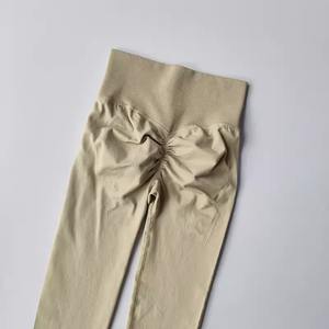 Legging de yoga slim fit de qualité supérieure Leggings d'entraînement en nylon spandex décontracté Leggings de gymnastique Scrunch Butt pour femmes - Product Image 1