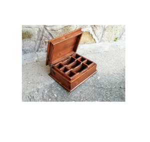 Caja de Joyería de Madera Tallada a Mano, Diseño Fabuloso para Organizar Tu Colección de Joyas, Caja de Madera a un Precio Increíble - Product Image 3