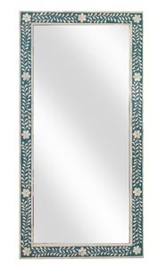 Bone Inlay ConsoleBone Inlay Bedside Table in Floral Design Bone Inlay Chest Drawer From India Handicraft for Handmade Polished - Product Image 6