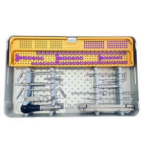 Vis de fixation autotaraudeuse en acier inoxydable de qualité supérieure, implant orthopédique chirurgical vétérinaire pour chiens - Product Image 3