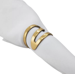 Anillos de rollo de tejido personalizado, cableado de cobre, servilletas creativas de Metal, servilletas, servilletas elegantes a bajo precio, buena calidad - Product Image 5