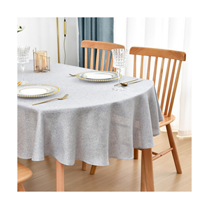 Nappes rectangulaires en polyester extensible de 6 pieds avec motif brodé pour les fêtes, les salons, les banquets, les mariages et les événements - Product Image 2