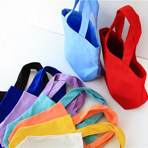 Sac à provisions réutilisable 100% coton du fabricant professionnel avec logo personnalisé pour les achats de bébé en vente - Product Image 2