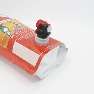 1L 1.5L Wine Stand up <b>Pouch</b> with Valve and Handle Bag in Box Filling Gravure Printing for Vodka & Beer Packaging - Product Image 5