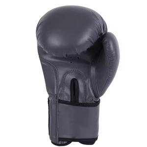 Guantes de boxeo de competición de cuero de vaca blanco de alta calidad diseñados para jugadores profesionales - Product Image 2