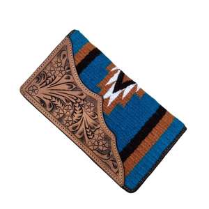 Trendy Bohemian Women's Genuine Leather <b>Wallet</b> Animal Print <b>Wristlet</b> Multi-Color Zipper Handmade Lightweight Travel Daily Summer - Product Image 1