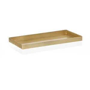 Plateau à fruits ovale en aluminium écologique de luxe, poli, pigmenté, support de service METAL WAVE, design contemporain, plats et assiettes - Product Image 6