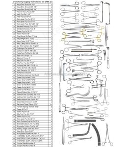 Gran oferta, juego de instrumentos quirúrgicos básicos de valor superior, juego de instrumentos de Cirugía de craneotomía de acero inoxidable de alta calidad - Product Image 2