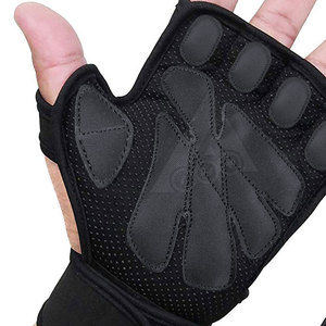 Meilleure vente Gants d'haltérophilie unisexes en cuir Gants d'entraînement respirants avec logo personnalisé pour la salle de sport Taille homme - Product Image 4