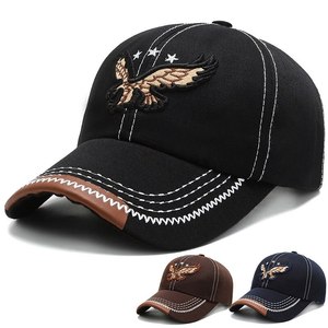 Cool femmes hommes décontracté casquette de Baseball mâle femme Snapback chapeau réglable 3D aigle broderie chapeau de soleil - Product Image 1