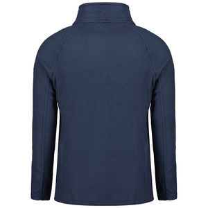 Chaqueta de lana polar ligera impermeable a prueba de viento para hombre de invierno para uso al aire libre y viajes con patrón de letras y logotipo frontal - Product Image 3