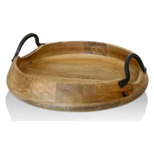 Vente chaude bien conçu Trendy look plateau en bois avec poignées dans des styles uniques - Product Image 4