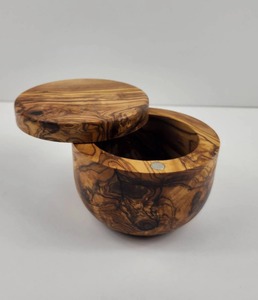 ชุดเครื่องปรุงรสไม้สักทำมือ พร้อมถาด ชุดเครื่องเทศไม้พร้อมถาด ที่ใส่เครื่องปรุงรสไม้สักสำหรับเกลือ พริกไทย และมัสตาร์ด - Product Image 4