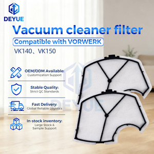 Filtre de remplacement pour aspirateur <span class=keywords><strong>robot</strong></span>, compatible avec <span class=keywords><strong>VORWERK</strong></span> VK140/VK150, filtre HEPA à étanchéité renforcée, fourni par l'usine - Product Image 2
